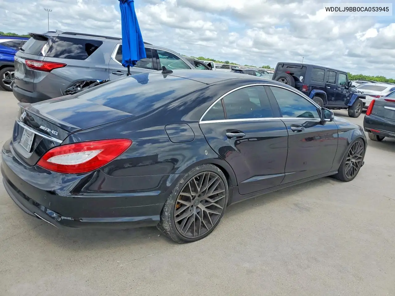 2012 Mercedes-Benz Cls 550 4Matic VIN: WDDLJ9BB0CA053945 Lot: 56549776