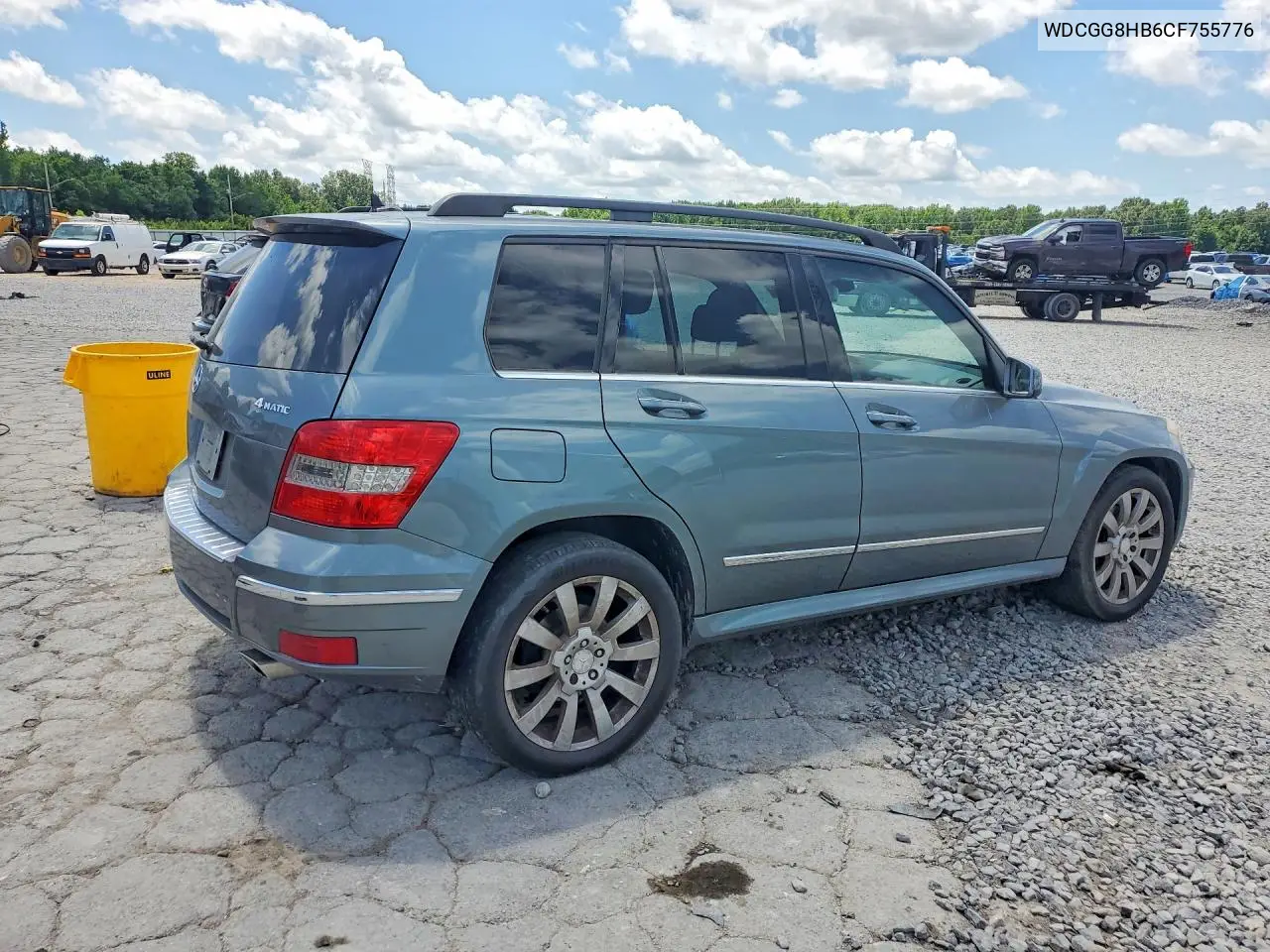 2012 Mercedes-Benz Glk 350 4Matic VIN: WDCGG8HB6CF755776 Lot: 56879996