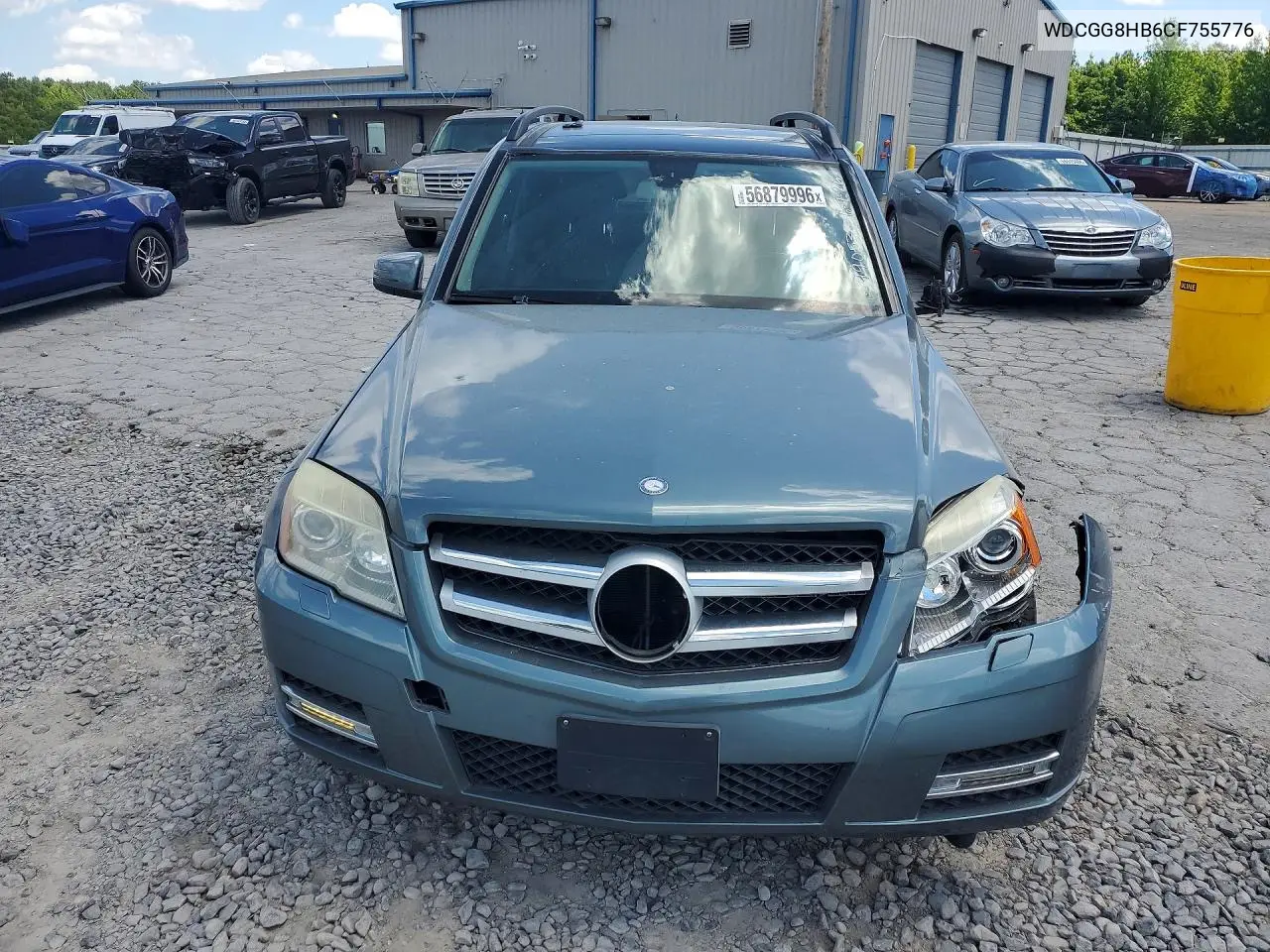 2012 Mercedes-Benz Glk 350 4Matic VIN: WDCGG8HB6CF755776 Lot: 56879996