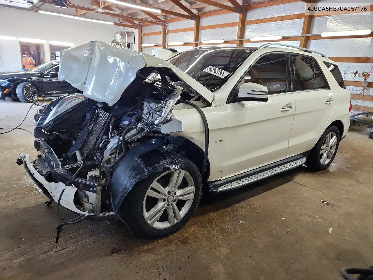 2012 Mercedes-Benz Ml 350 4Matic VIN: 4JGDA5HB7CA057176 Lot: 56890786