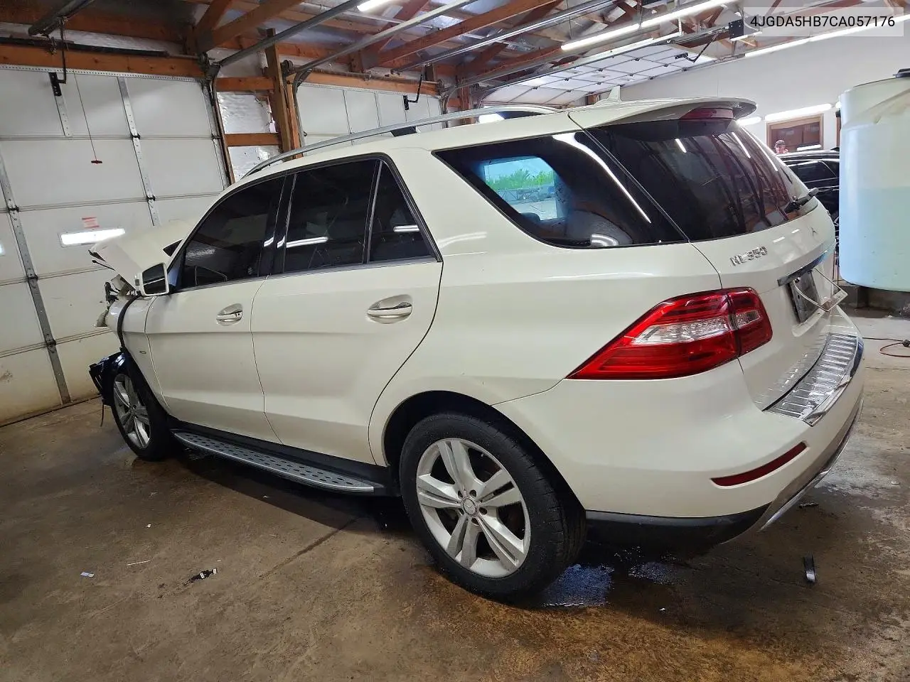 2012 Mercedes-Benz Ml 350 4Matic VIN: 4JGDA5HB7CA057176 Lot: 56890786