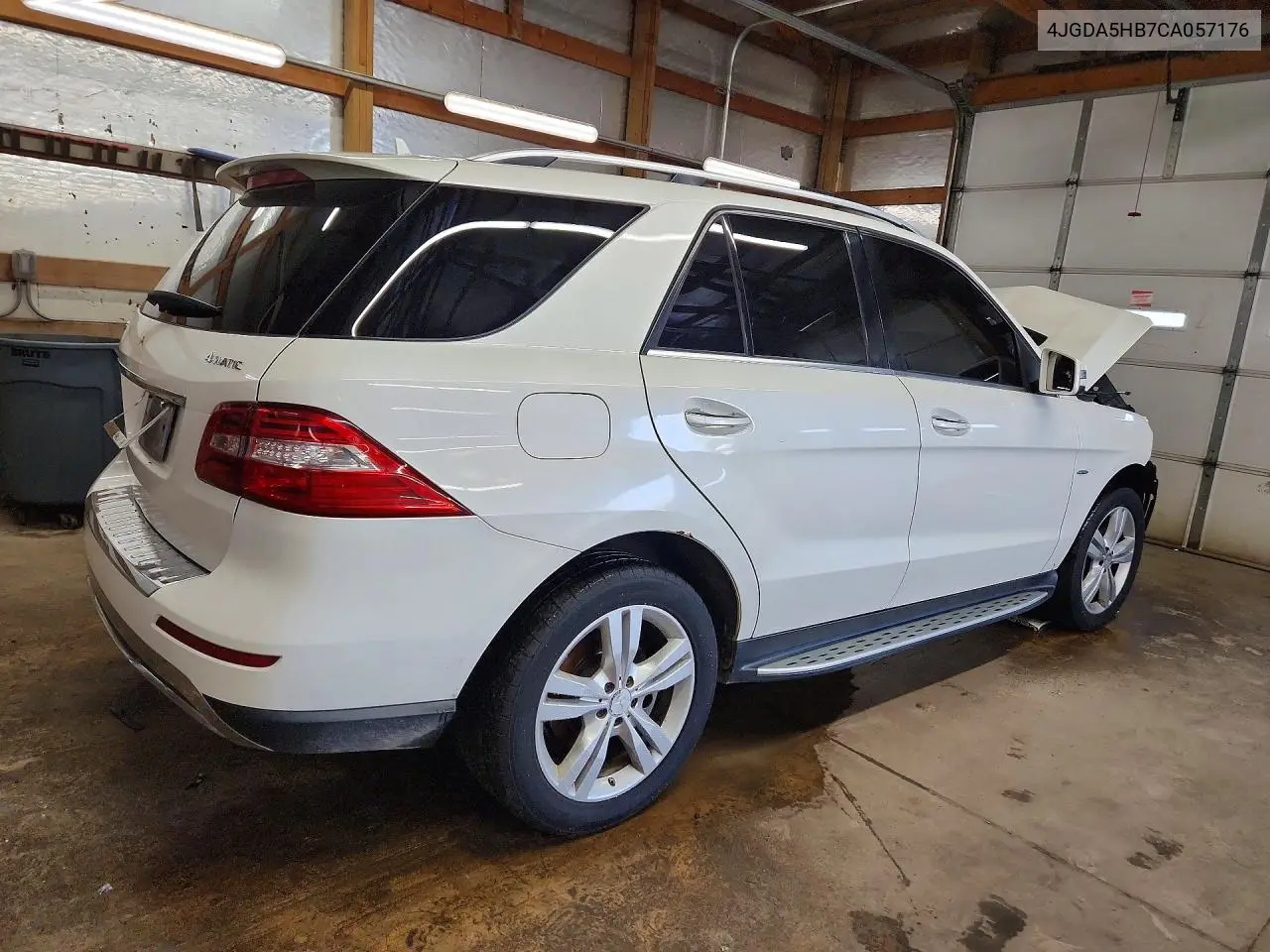 2012 Mercedes-Benz Ml 350 4Matic VIN: 4JGDA5HB7CA057176 Lot: 56890786