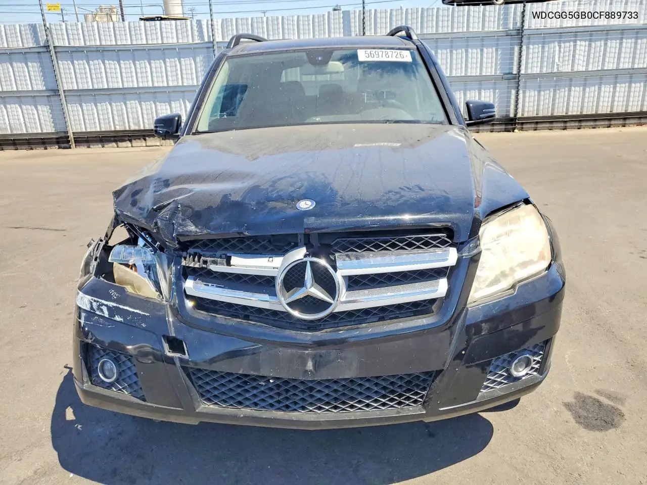 2012 Mercedes-Benz Glk 350 VIN: WDCGG5GB0CF889733 Lot: 56978726