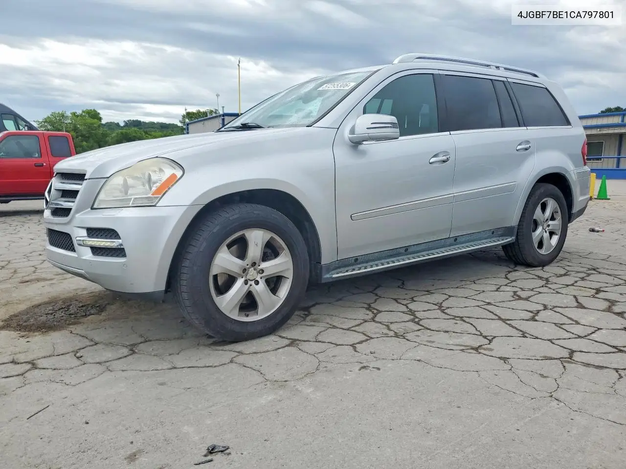2012 Mercedes-Benz Gl 450 4Matic VIN: 4JGBF7BE1CA797801 Lot: 57295306