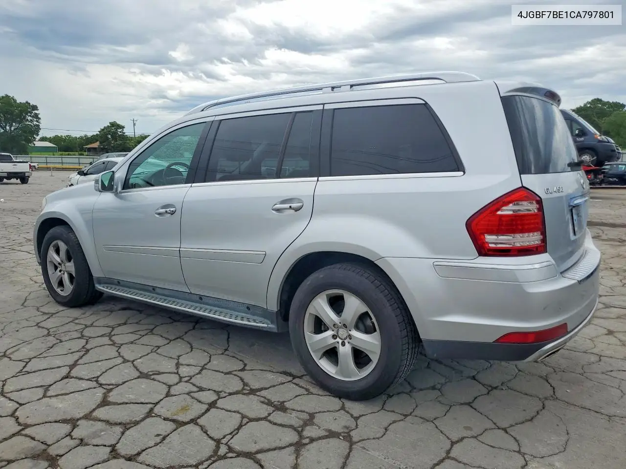 2012 Mercedes-Benz Gl 450 4Matic VIN: 4JGBF7BE1CA797801 Lot: 57295306