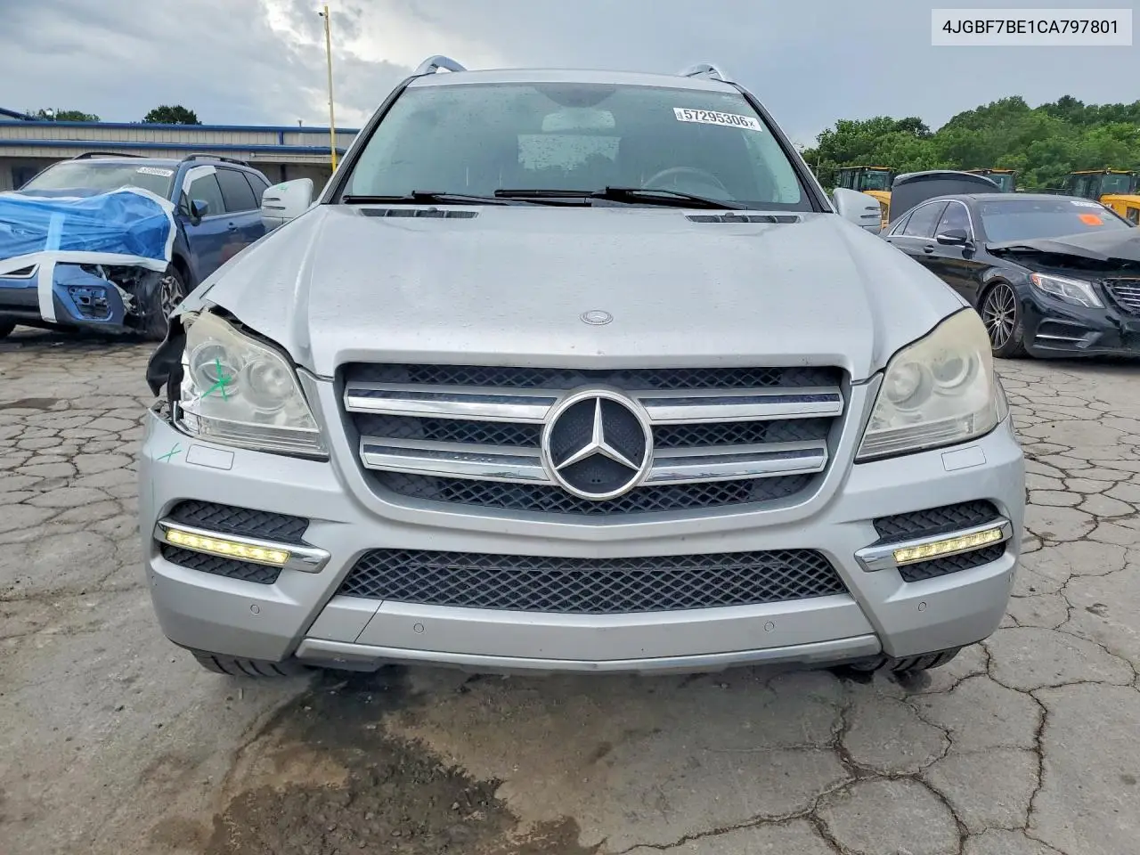 2012 Mercedes-Benz Gl 450 4Matic VIN: 4JGBF7BE1CA797801 Lot: 57295306