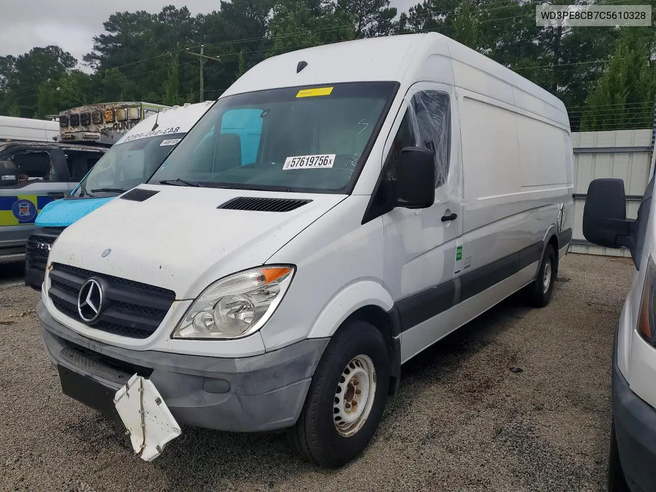 2012 Mercedes-Benz Sprinter 2500 VIN: WD3PE8CB7C5610328 Lot: 57619756