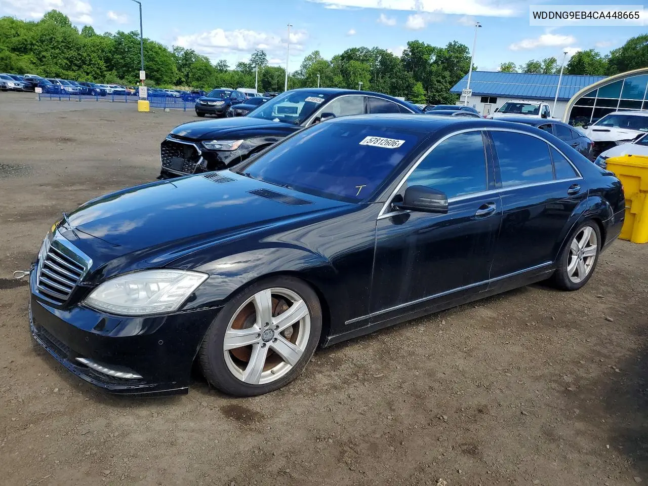 2012 Mercedes-Benz S 550 4Matic VIN: WDDNG9EB4CA448665 Lot: 57812606
