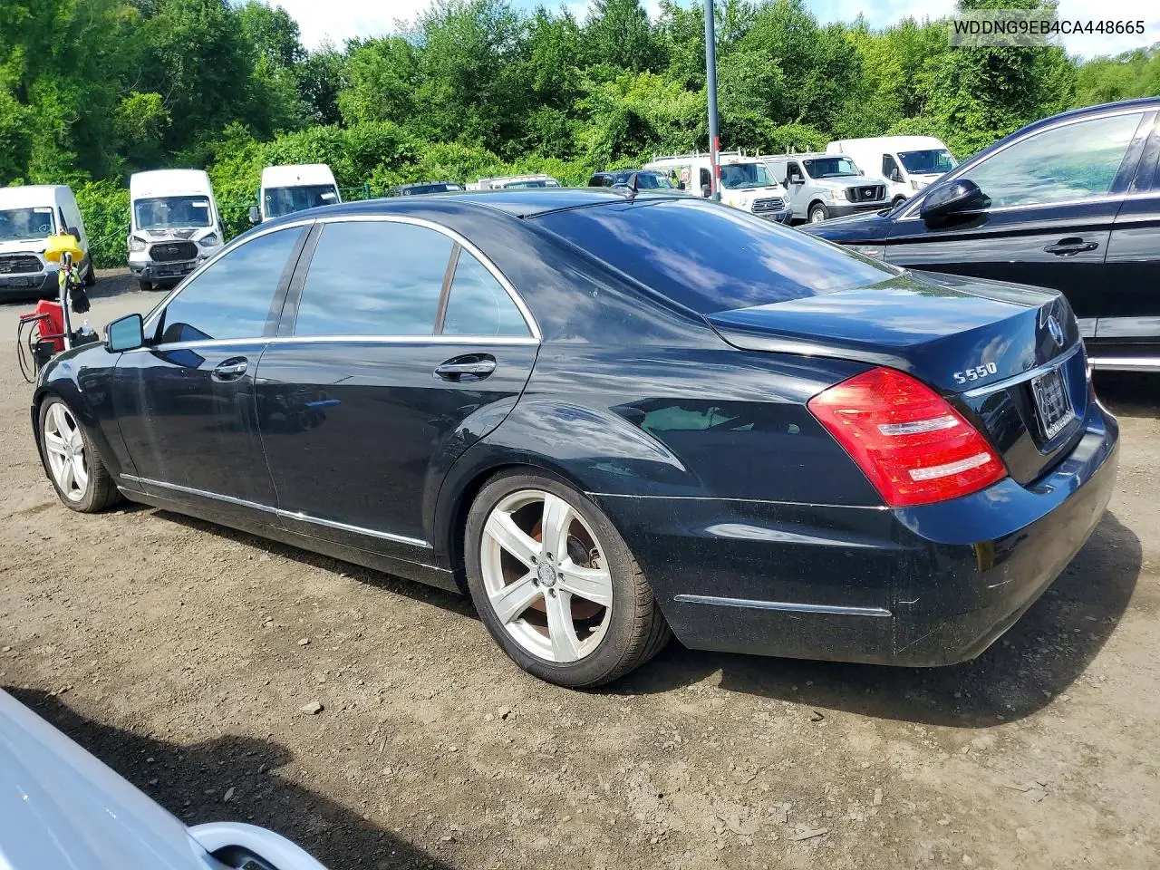 2012 Mercedes-Benz S 550 4Matic VIN: WDDNG9EB4CA448665 Lot: 57812606