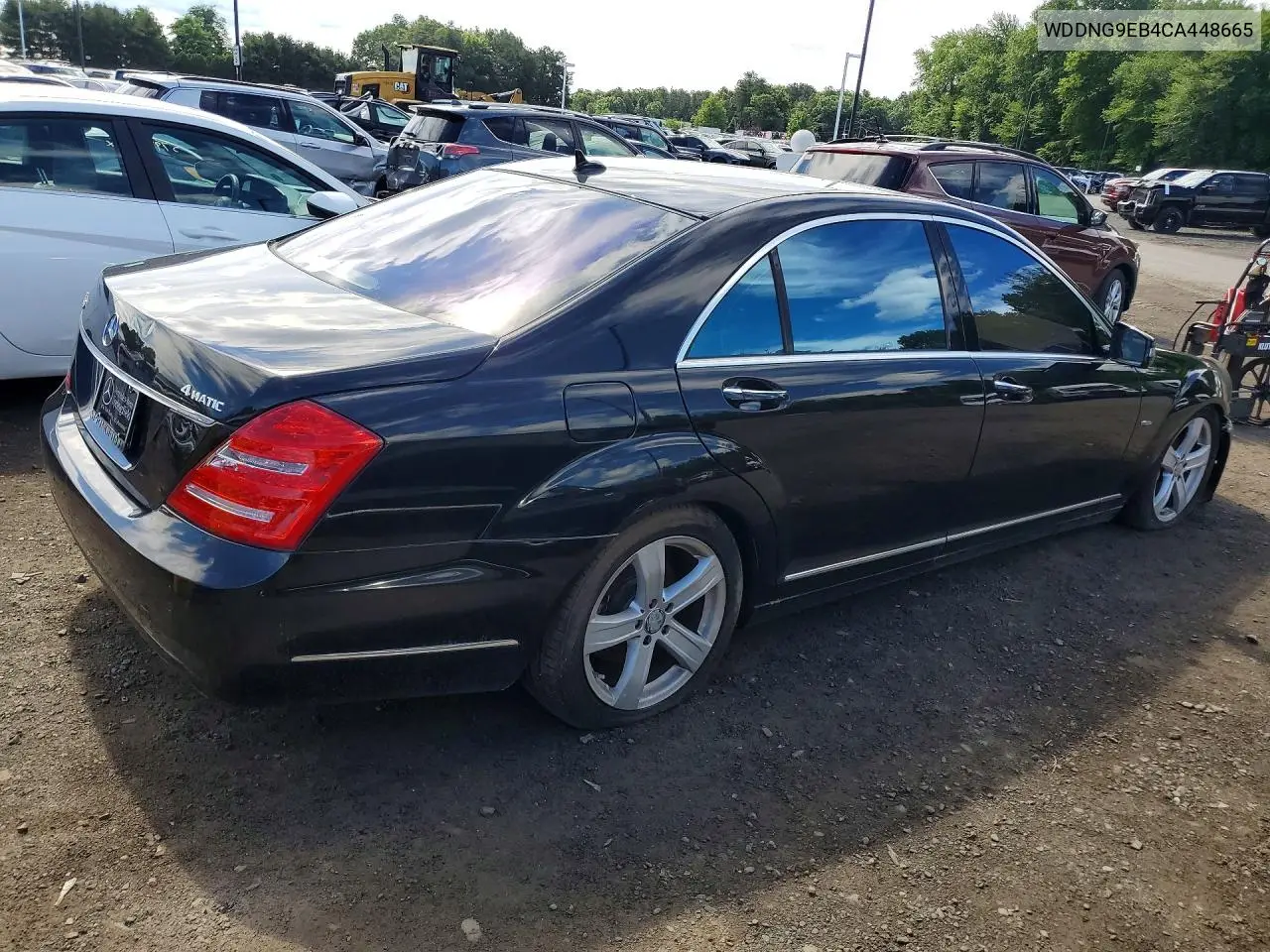 2012 Mercedes-Benz S 550 4Matic VIN: WDDNG9EB4CA448665 Lot: 57812606