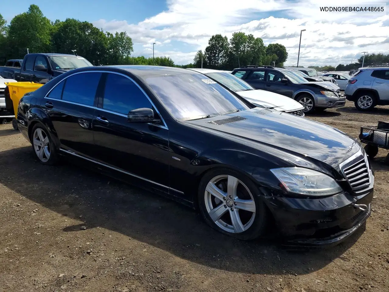 2012 Mercedes-Benz S 550 4Matic VIN: WDDNG9EB4CA448665 Lot: 57812606