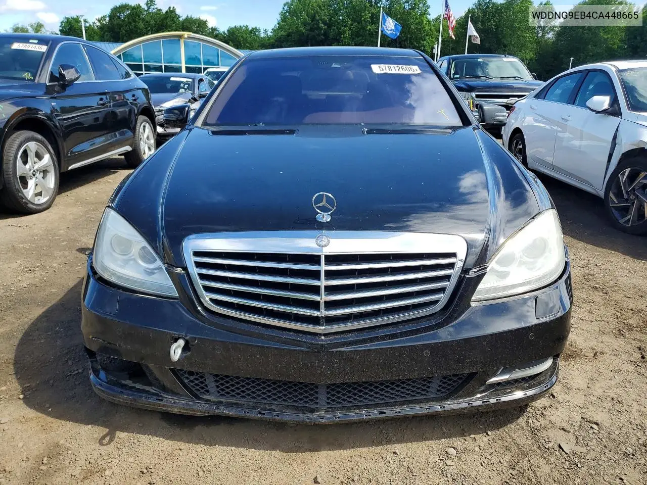 2012 Mercedes-Benz S 550 4Matic VIN: WDDNG9EB4CA448665 Lot: 57812606