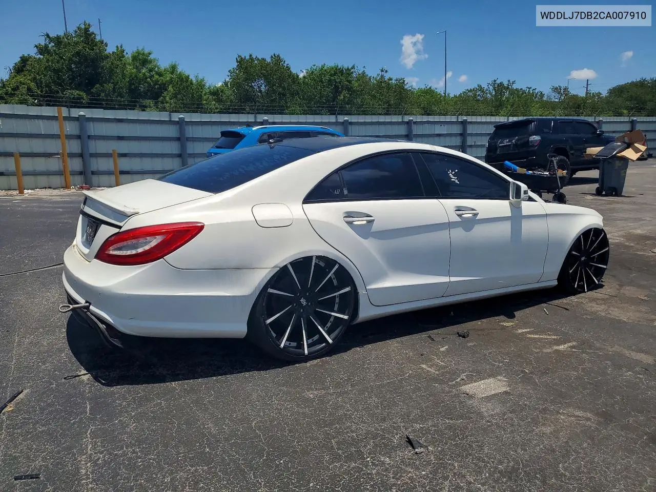 2012 Mercedes-Benz Cls 550 VIN: WDDLJ7DB2CA007910 Lot: 58107916