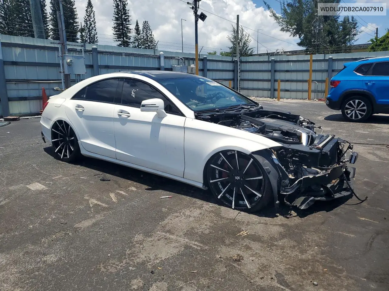 2012 Mercedes-Benz Cls 550 VIN: WDDLJ7DB2CA007910 Lot: 58107916