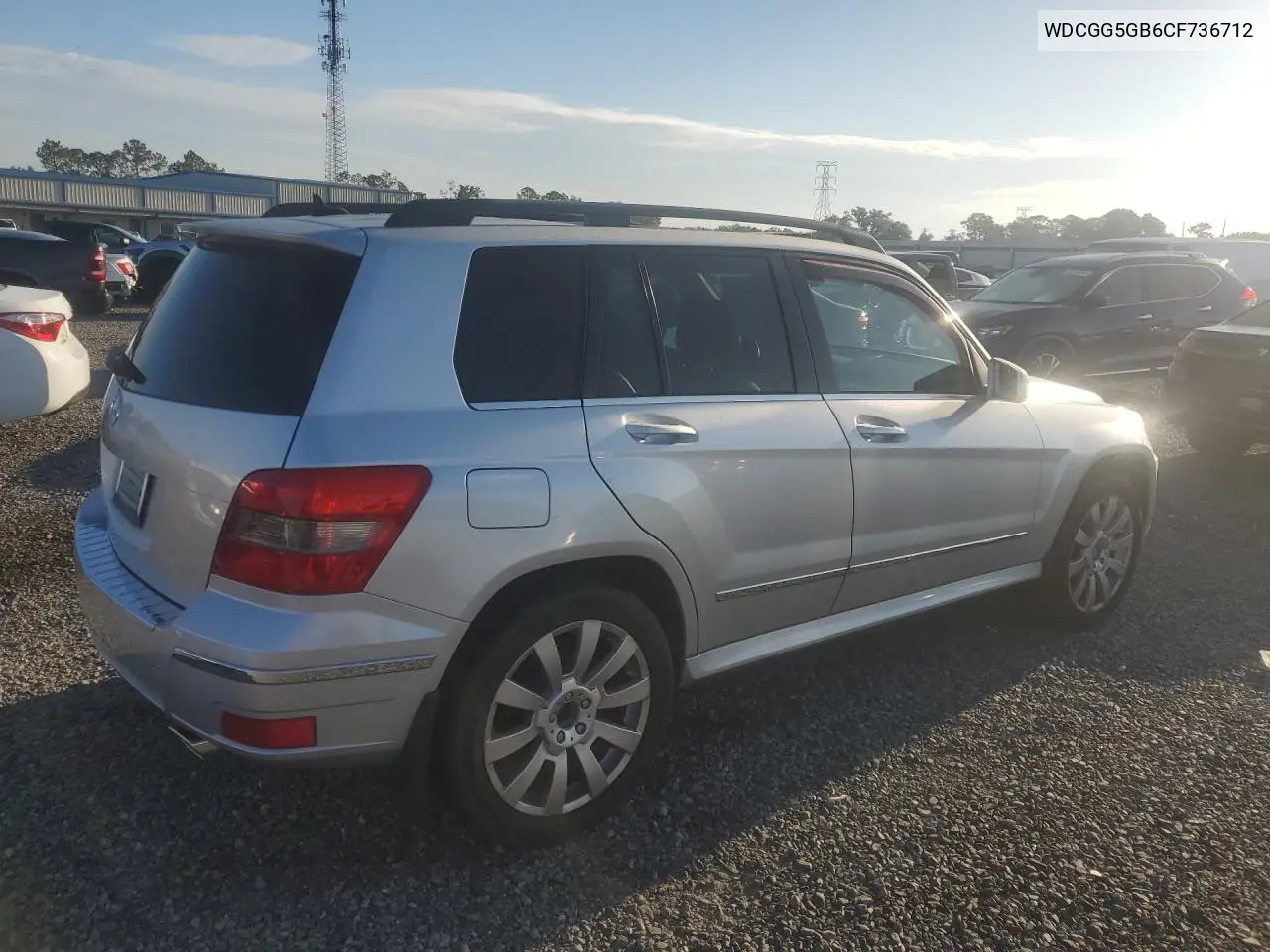 2012 Mercedes-Benz Glk 350 VIN: WDCGG5GB6CF736712 Lot: 58187316