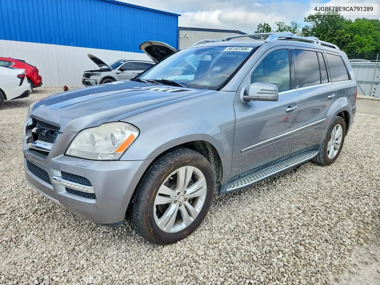 2012 Mercedes-Benz Gl 450 4Matic VIN: 4JGBF7BE9CA791289 Lot: 58192306