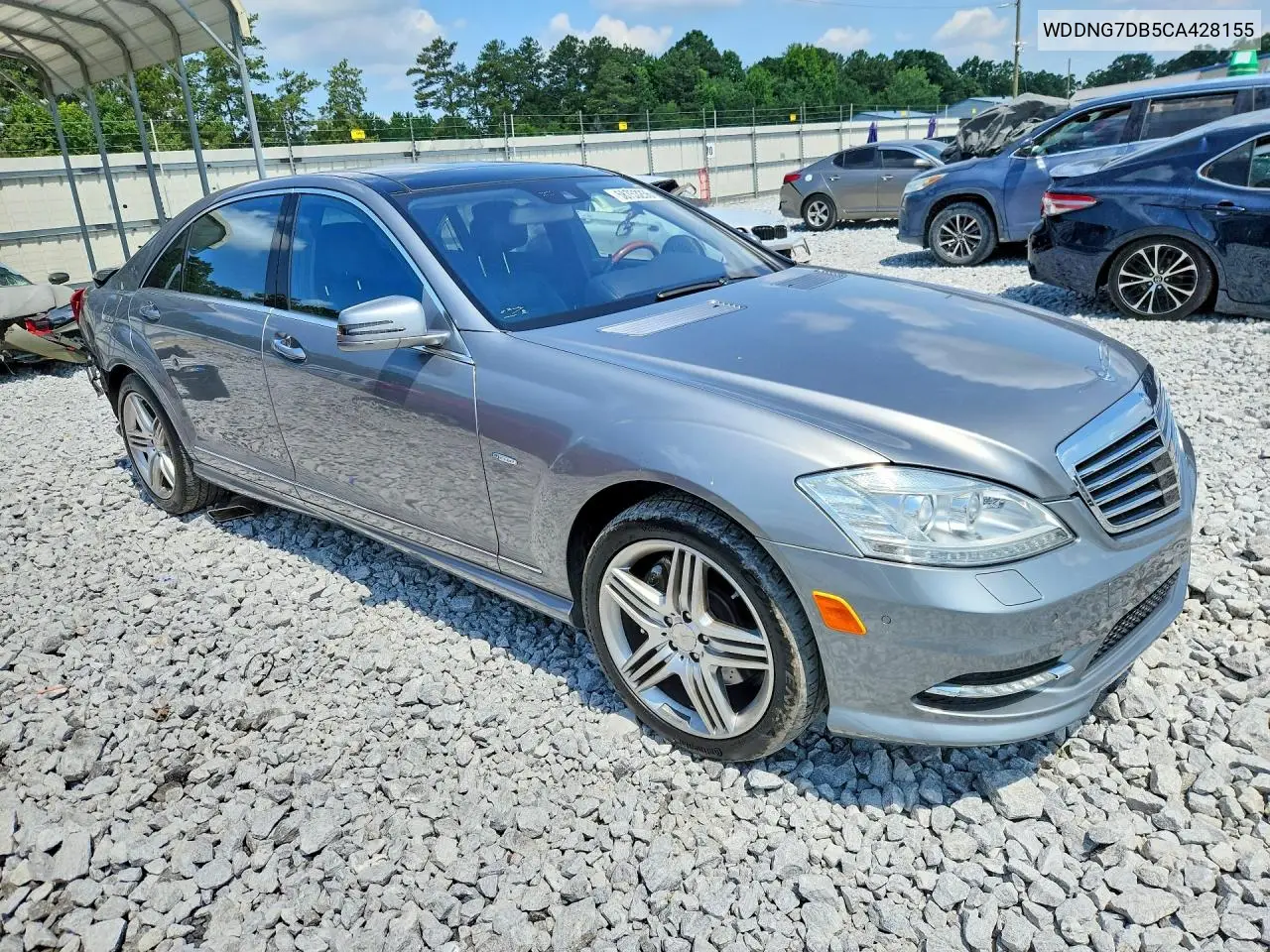 2012 Mercedes-Benz S 550 VIN: WDDNG7DB5CA428155 Lot: 58753256