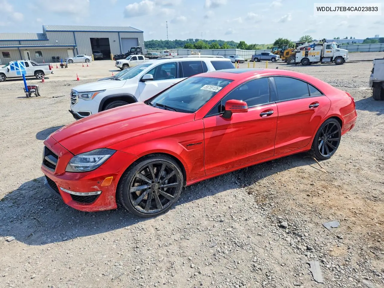 2012 Mercedes-Benz Cls63 VIN: WDDLJ7EB4CA023833 Lot: 58759126