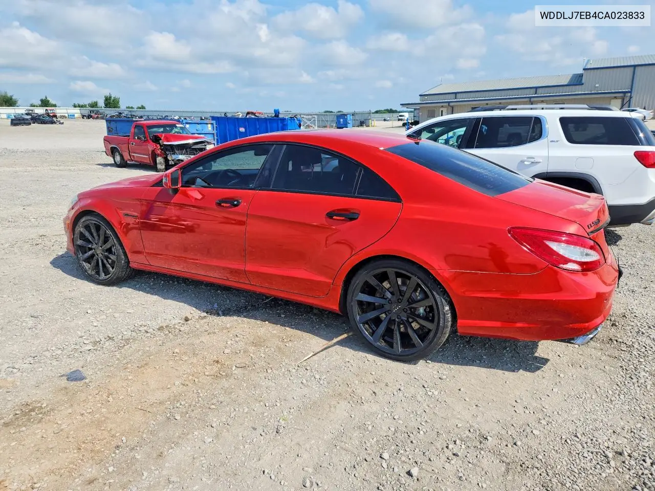 2012 Mercedes-Benz Cls63 VIN: WDDLJ7EB4CA023833 Lot: 58759126