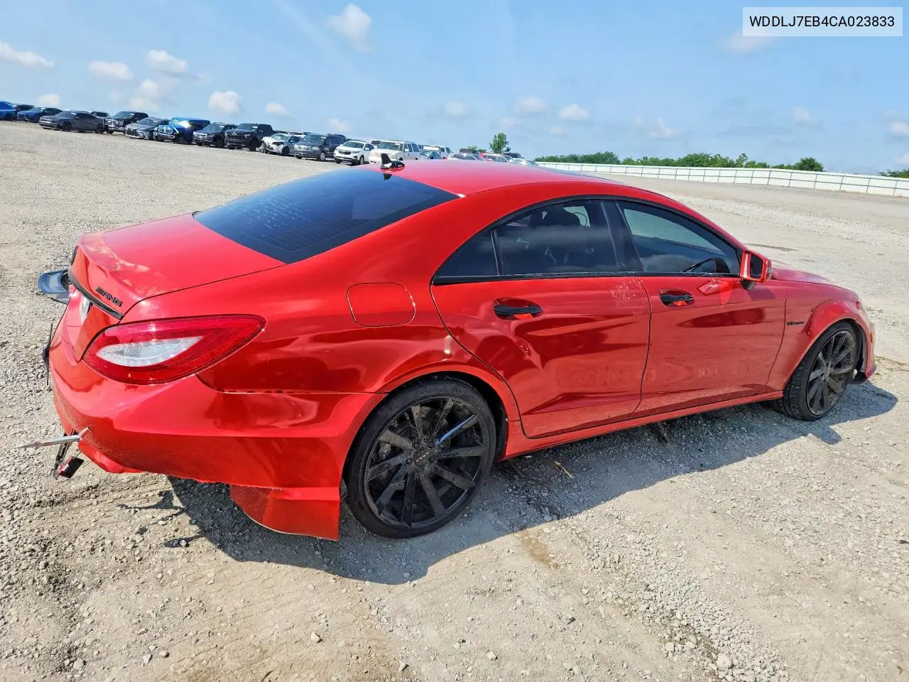 2012 Mercedes-Benz Cls63 VIN: WDDLJ7EB4CA023833 Lot: 58759126
