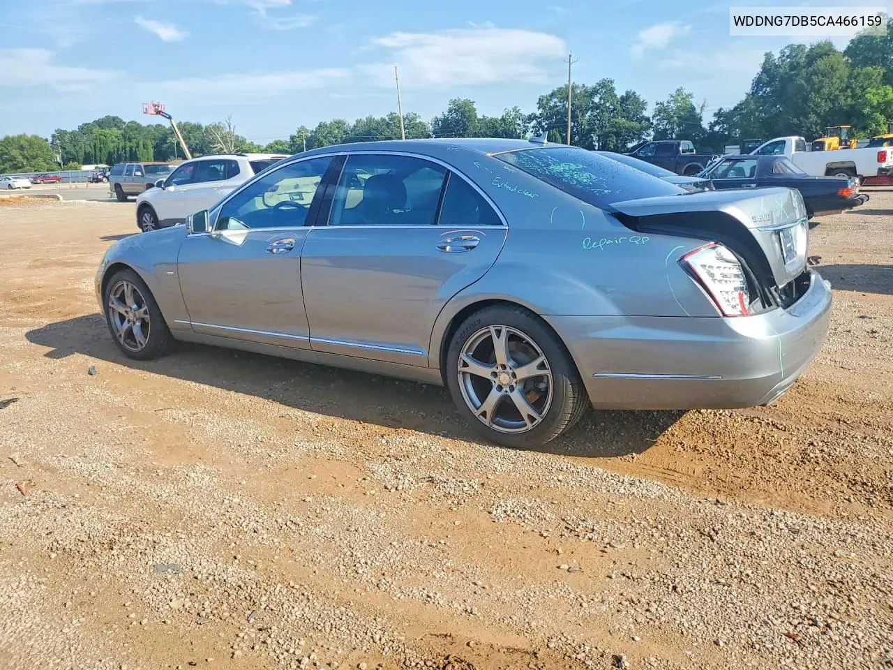 2012 Mercedes-Benz S 550 VIN: WDDNG7DB5CA466159 Lot: 58892216