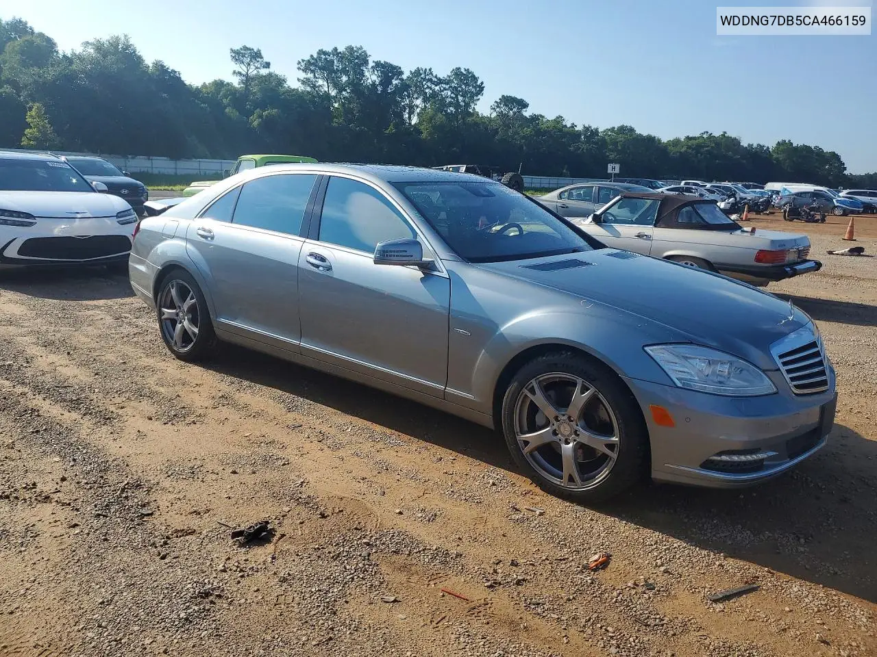 2012 Mercedes-Benz S 550 VIN: WDDNG7DB5CA466159 Lot: 58892216
