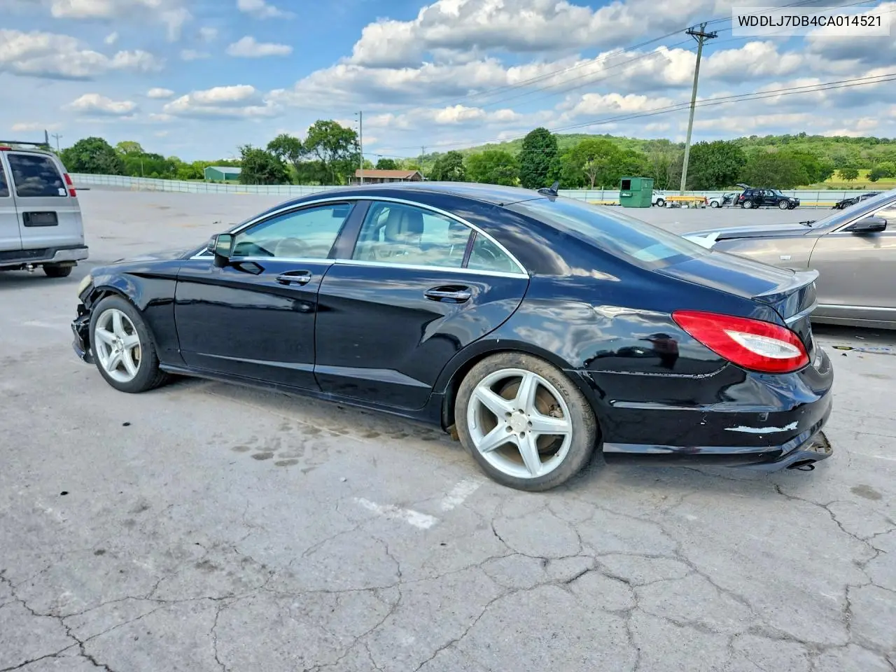 2012 Mercedes-Benz Cls 550 VIN: WDDLJ7DB4CA014521 Lot: 58929336