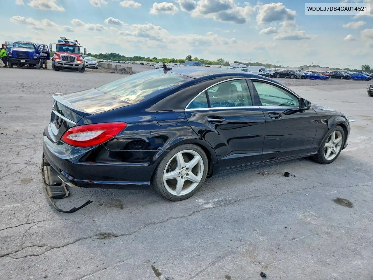 2012 Mercedes-Benz Cls 550 VIN: WDDLJ7DB4CA014521 Lot: 58929336