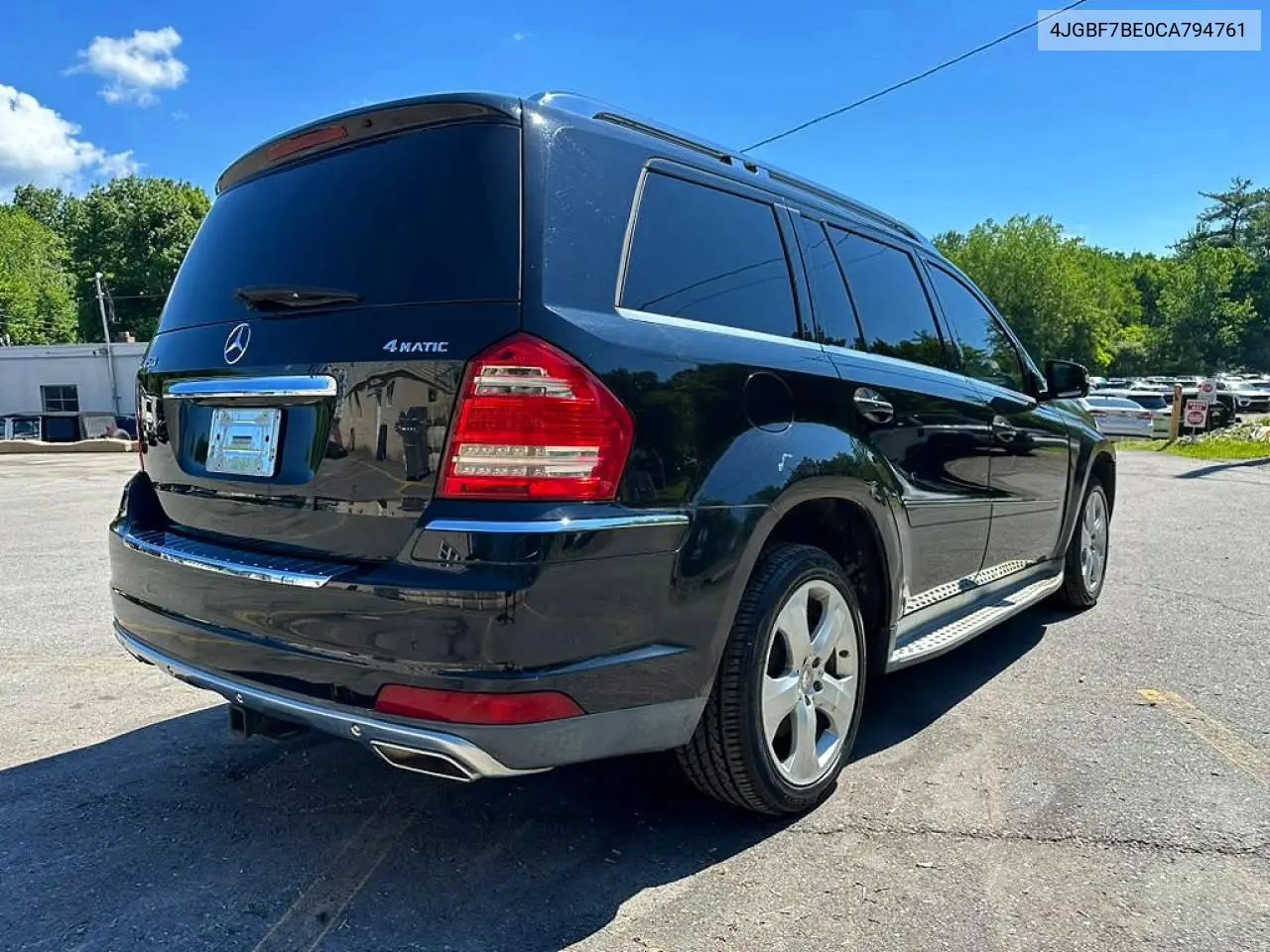 2012 Mercedes-Benz Gl 450 4Matic VIN: 4JGBF7BE0CA794761 Lot: 58930336