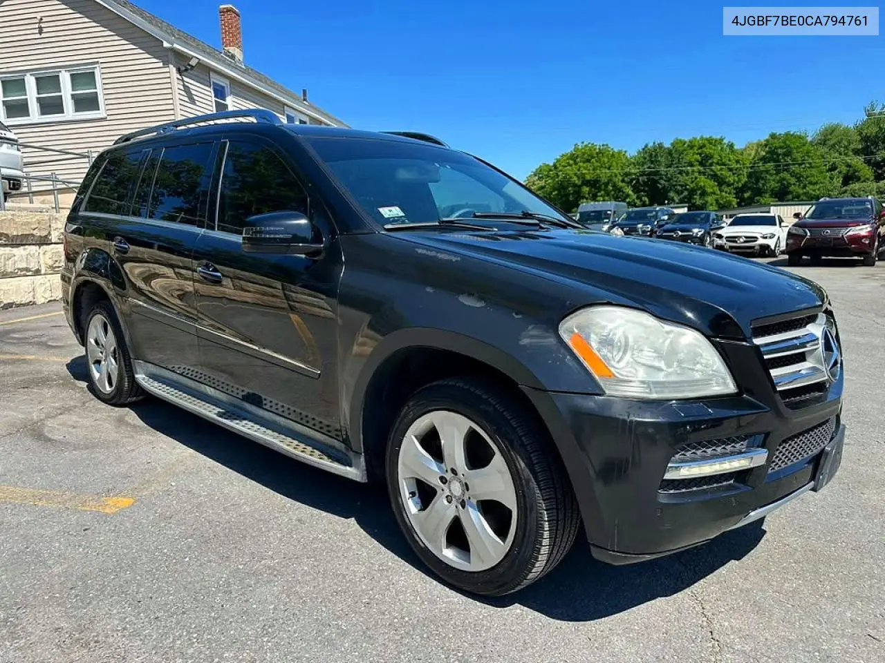 2012 Mercedes-Benz Gl 450 4Matic VIN: 4JGBF7BE0CA794761 Lot: 58930336