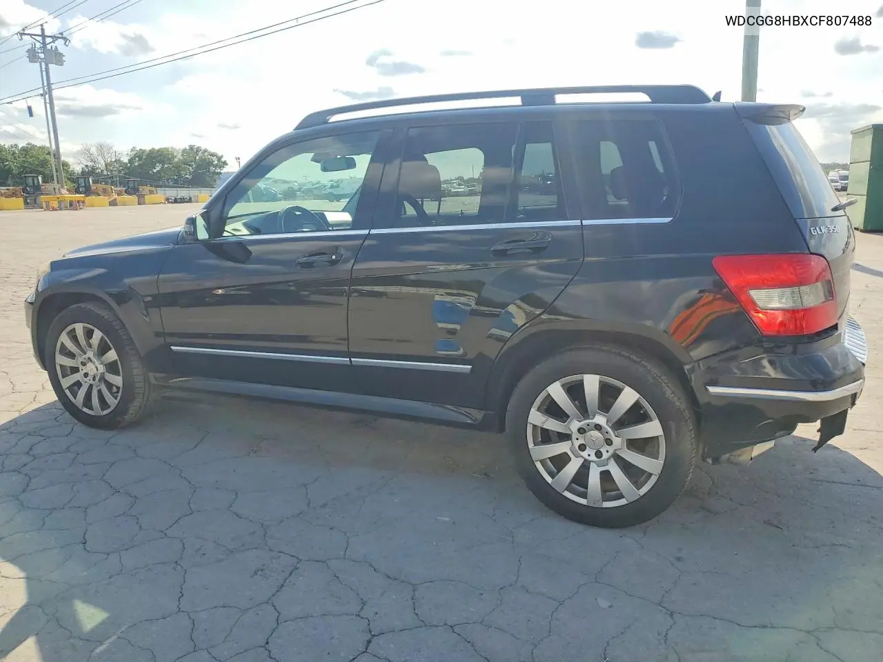 2012 Mercedes-Benz Glk 350 4Matic VIN: WDCGG8HBXCF807488 Lot: 59014456