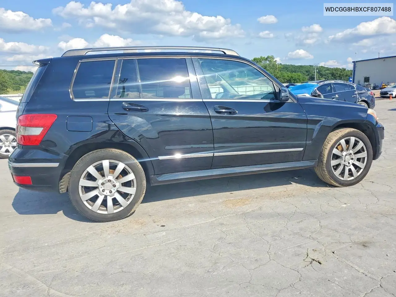 2012 Mercedes-Benz Glk 350 4Matic VIN: WDCGG8HBXCF807488 Lot: 59014456