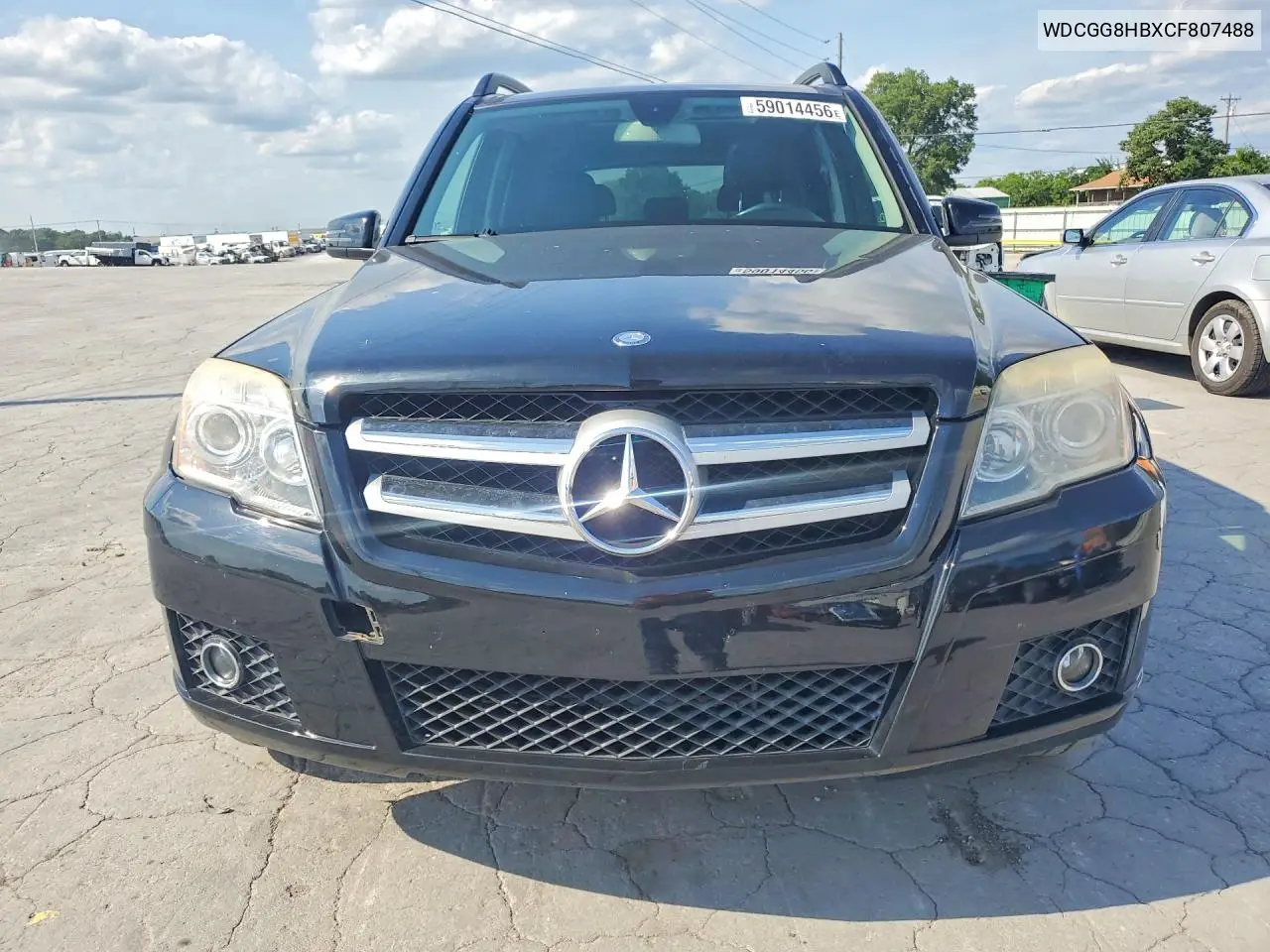 2012 Mercedes-Benz Glk 350 4Matic VIN: WDCGG8HBXCF807488 Lot: 59014456
