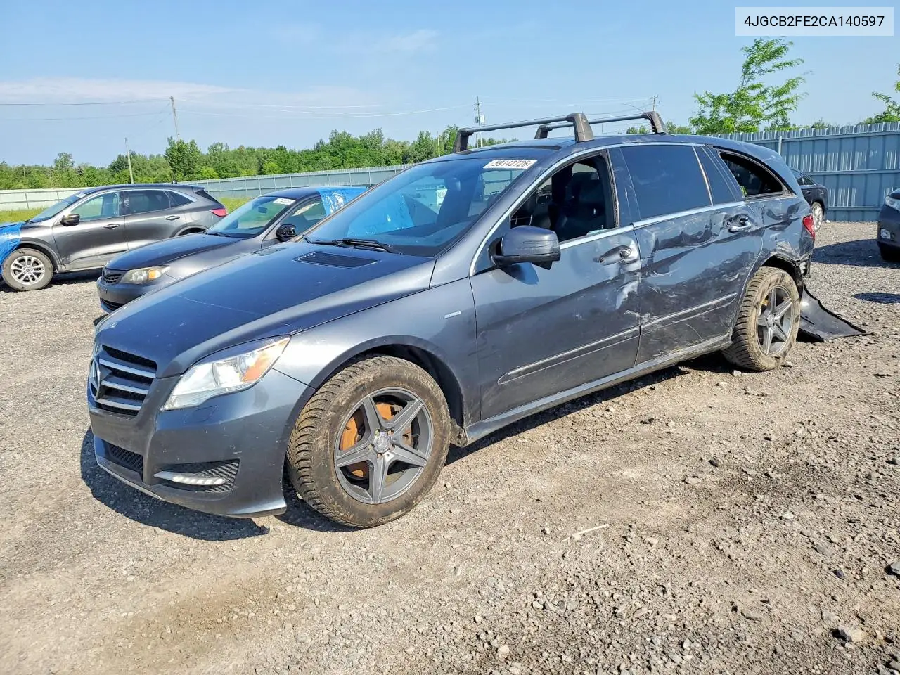 2012 Mercedes-Benz R 350 Bluetec VIN: 4JGCB2FE2CA140597 Lot: 59142726