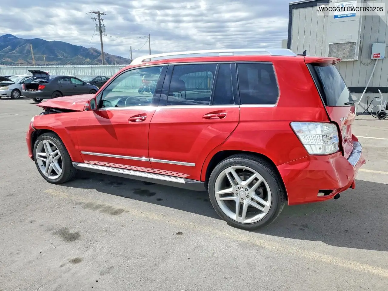 2012 Mercedes-Benz Glk 350 4Matic VIN: WDCGG8HB6CF893205 Lot: 59177736