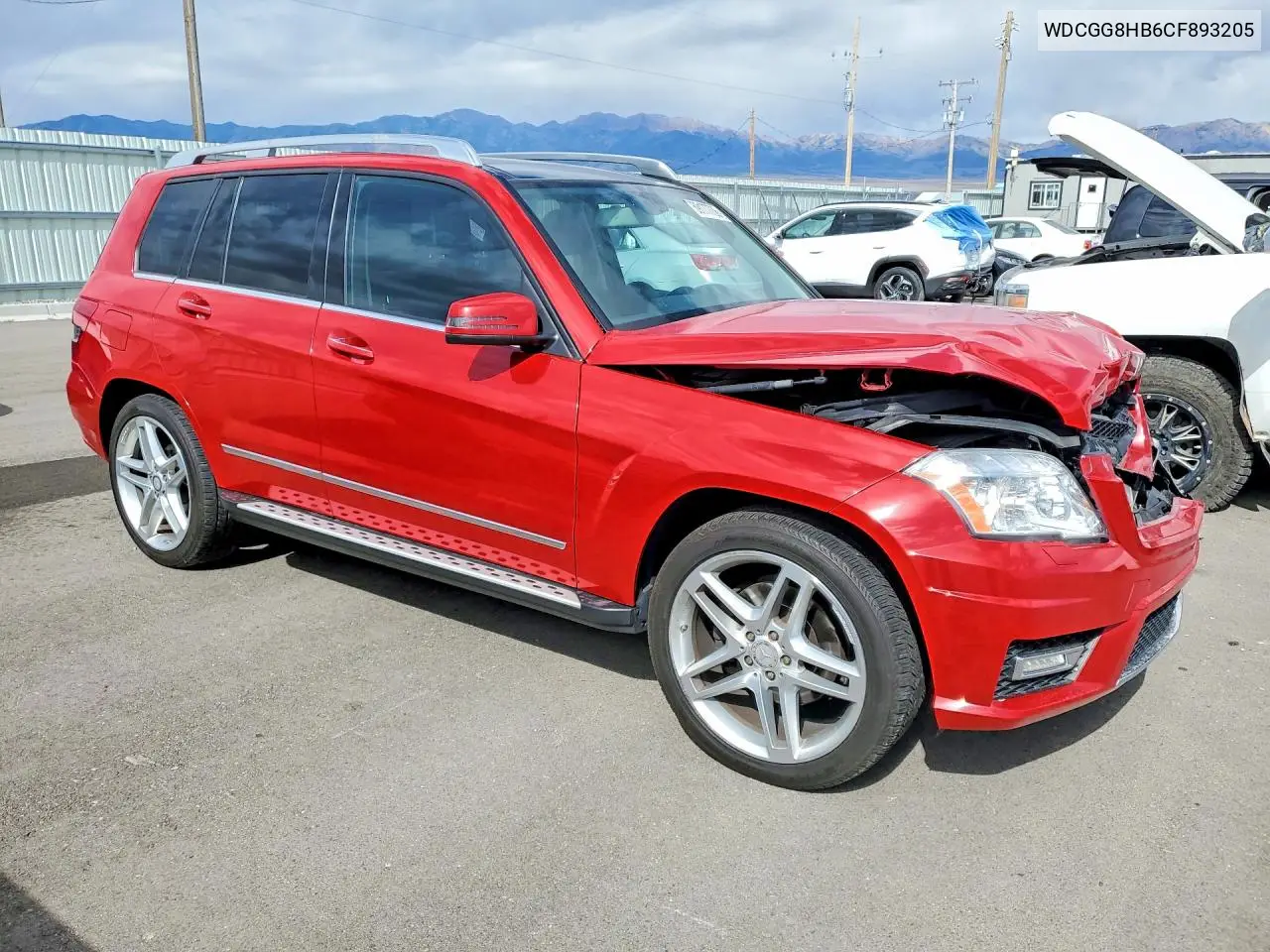 2012 Mercedes-Benz Glk 350 4Matic VIN: WDCGG8HB6CF893205 Lot: 59177736