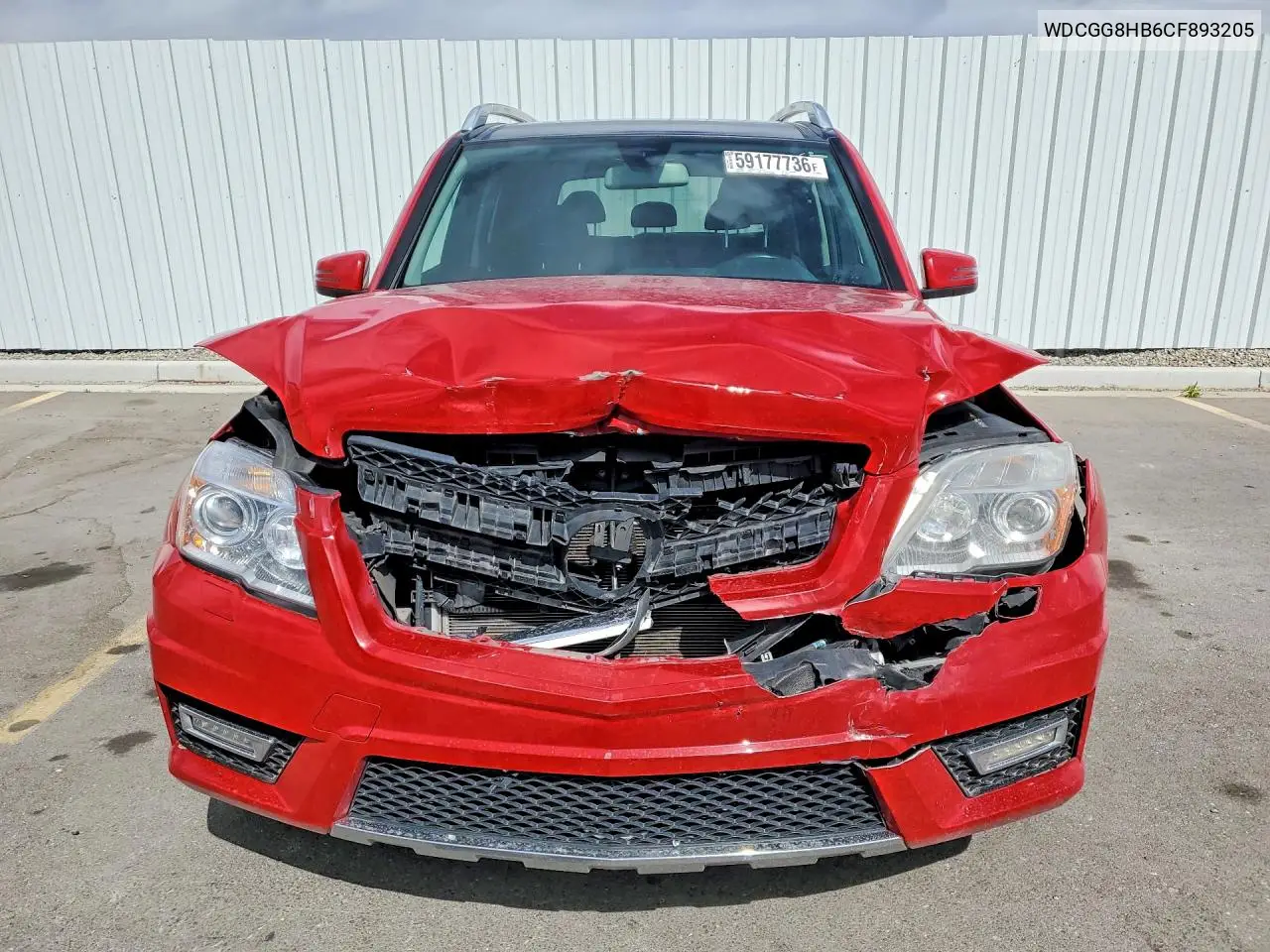2012 Mercedes-Benz Glk 350 4Matic VIN: WDCGG8HB6CF893205 Lot: 59177736