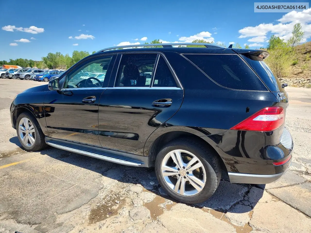 2012 Mercedes-Benz Ml 350 4Matic VIN: 4JGDA5HB7CA061454 Lot: 60635836