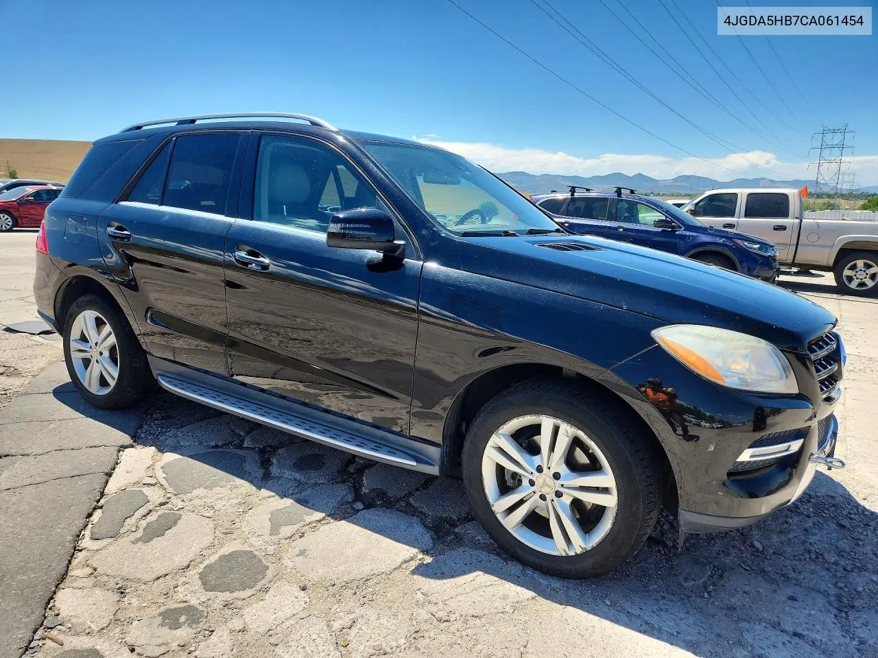 2012 Mercedes-Benz Ml 350 4Matic VIN: 4JGDA5HB7CA061454 Lot: 60635836