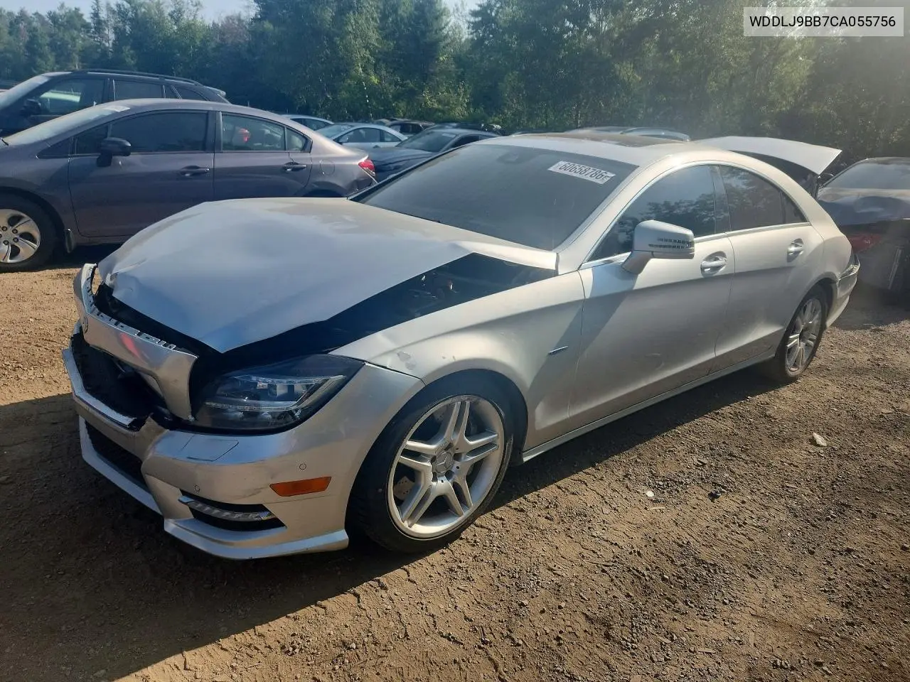 2012 Mercedes-Benz Cls 550 4Matic VIN: WDDLJ9BB7CA055756 Lot: 60658786