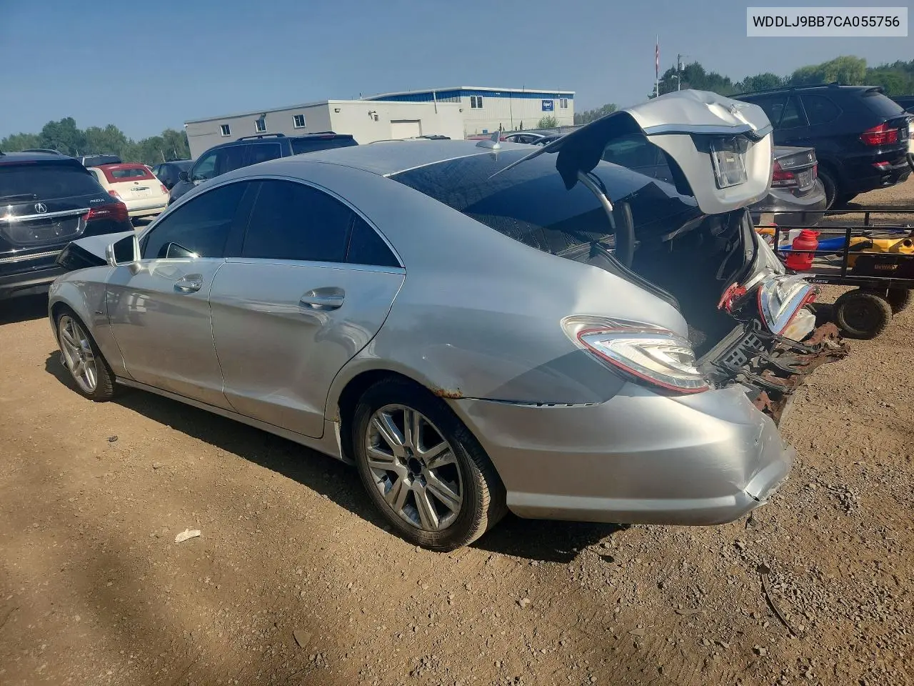 2012 Mercedes-Benz Cls 550 4Matic VIN: WDDLJ9BB7CA055756 Lot: 60658786