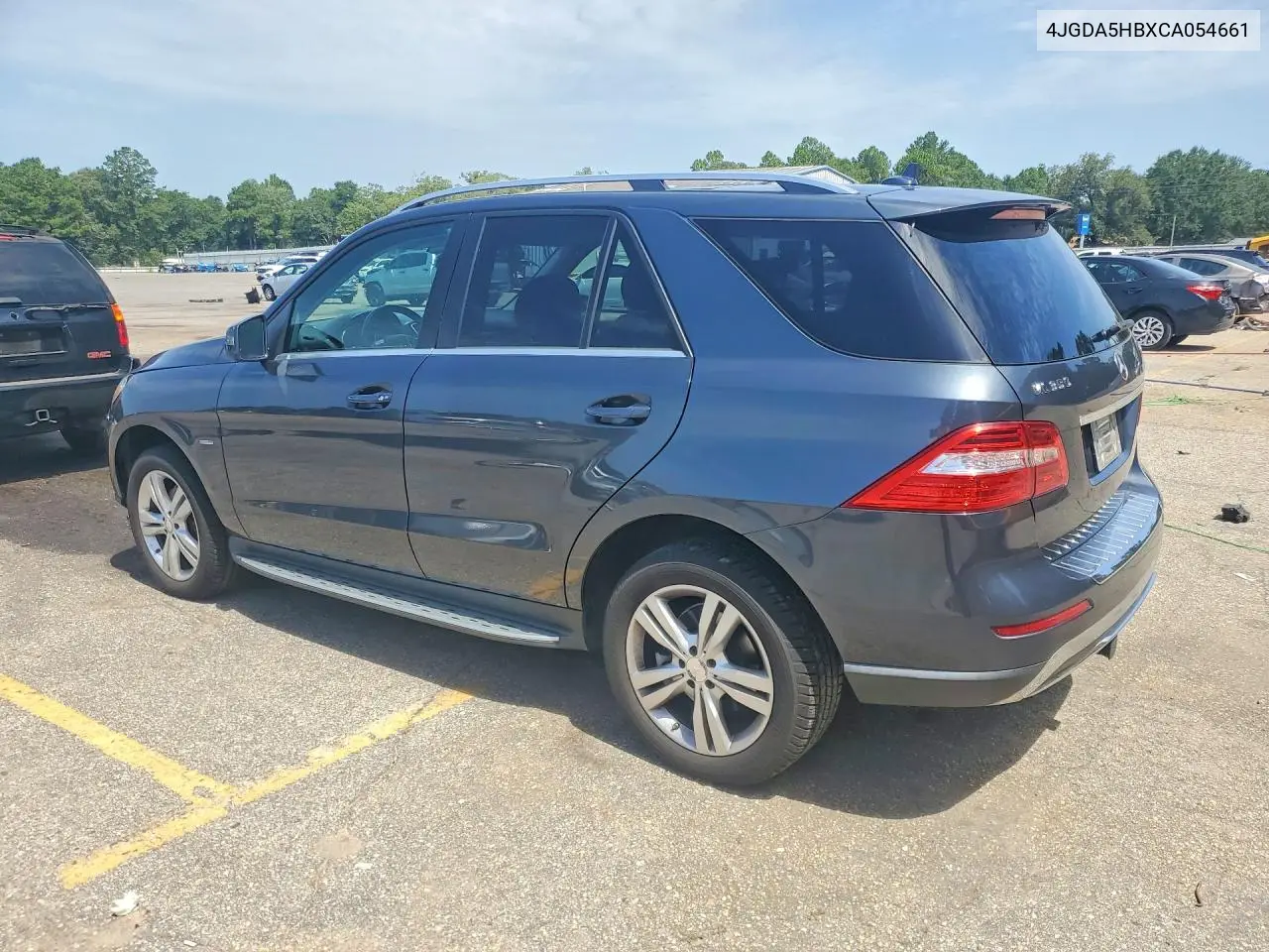 2012 Mercedes-Benz Ml 350 4Matic VIN: 4JGDA5HBXCA054661 Lot: 61518026