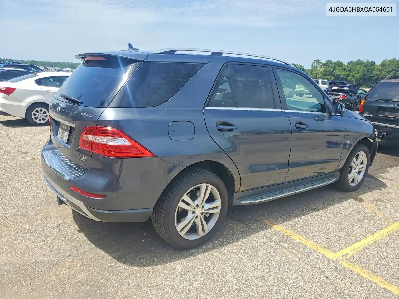 2012 Mercedes-Benz Ml 350 4Matic VIN: 4JGDA5HBXCA054661 Lot: 61518026