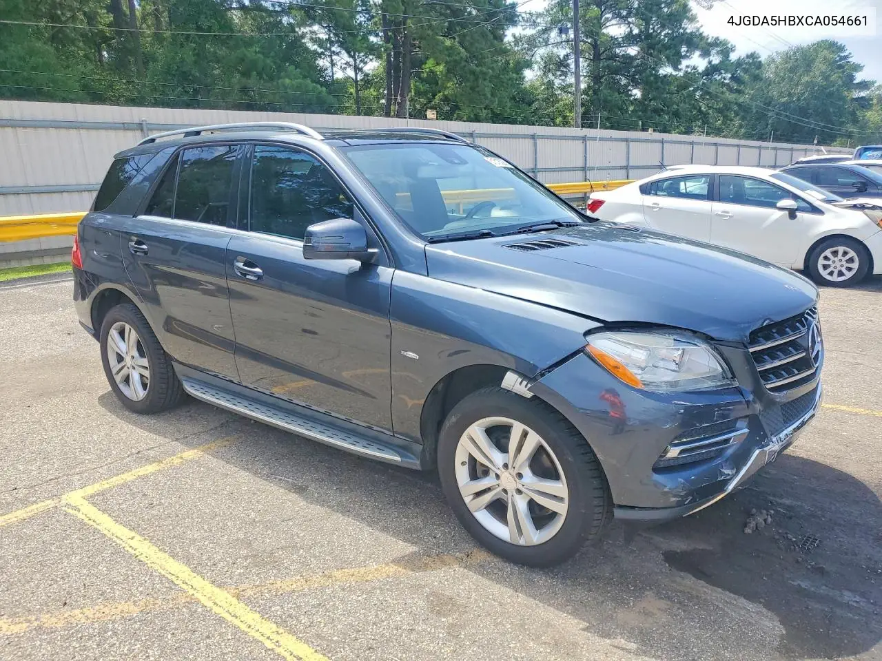 2012 Mercedes-Benz Ml 350 4Matic VIN: 4JGDA5HBXCA054661 Lot: 61518026