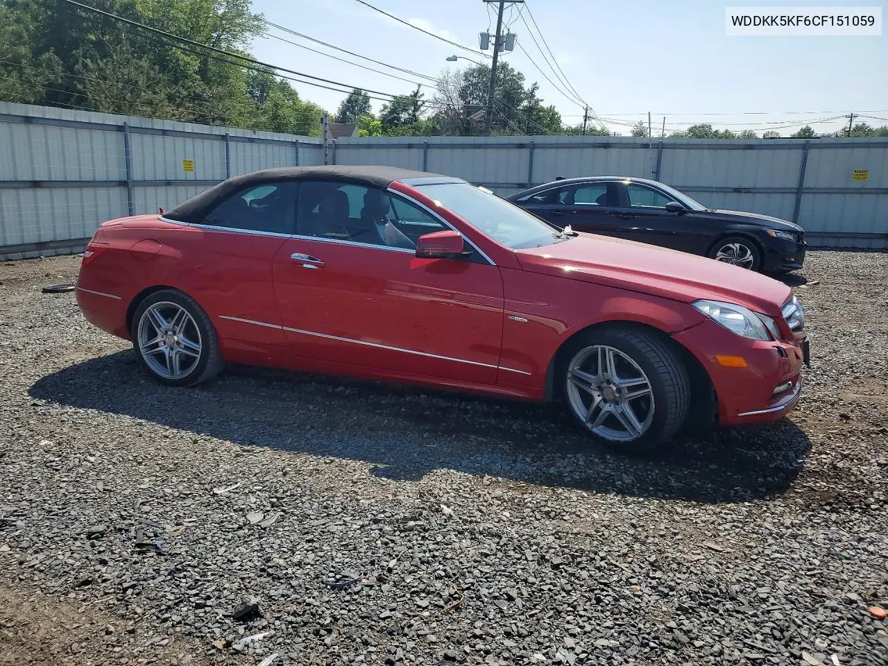 2012 Mercedes-Benz E 350 VIN: WDDKK5KF6CF151059 Lot: 61583716