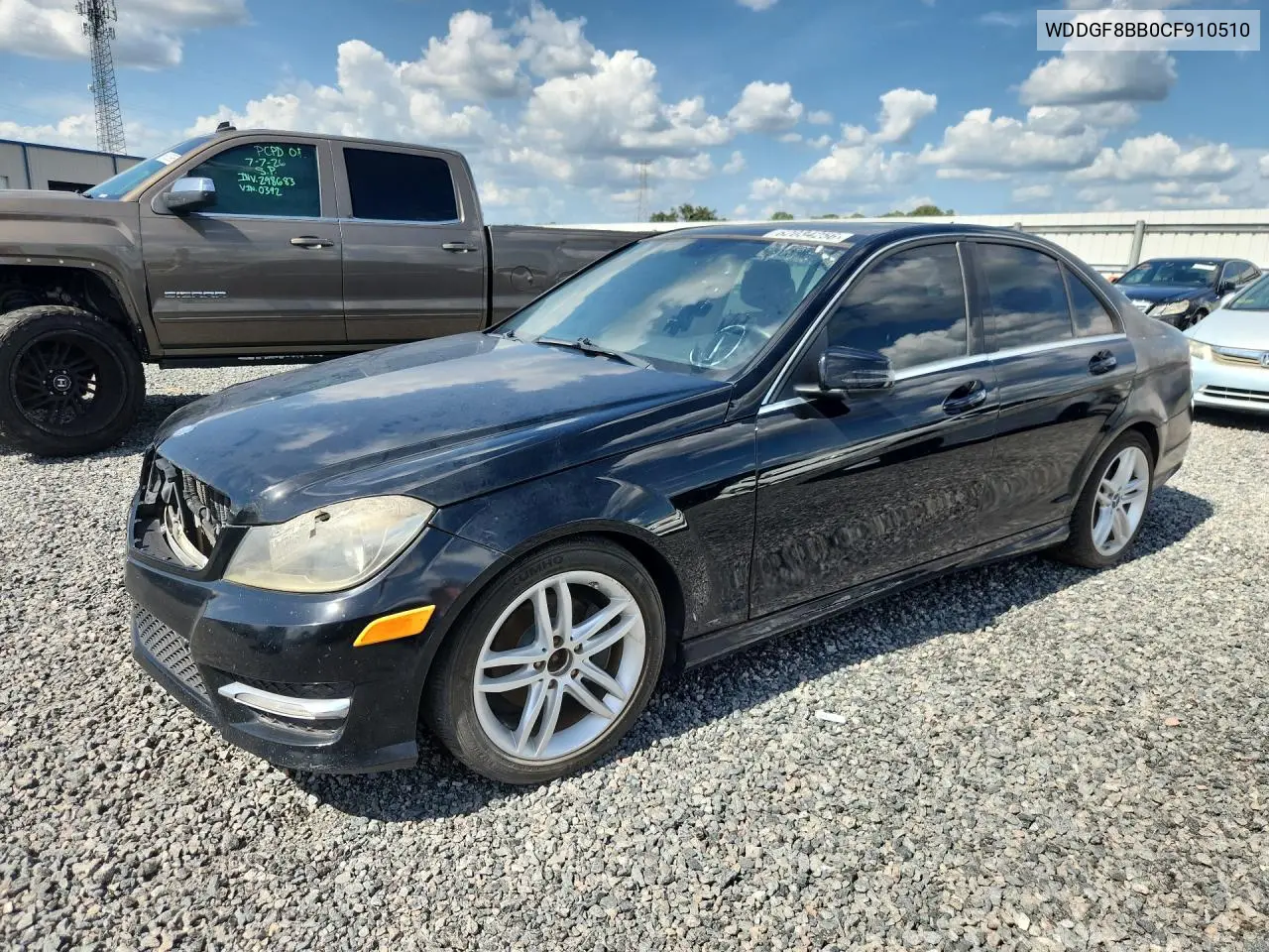 2012 Mercedes-Benz C 300 4Matic VIN: WDDGF8BB0CF910510 Lot: 62034256