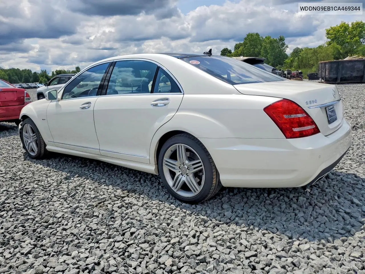 2012 Merz S 550 4Mat VIN: WDDNG9EB1CA469344 Lot: 62100726