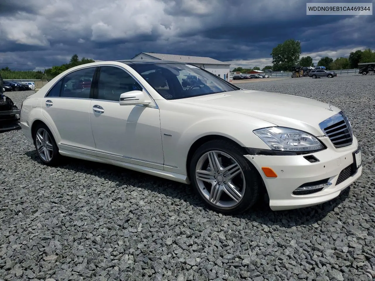 2012 Merz S 550 4Mat VIN: WDDNG9EB1CA469344 Lot: 62100726