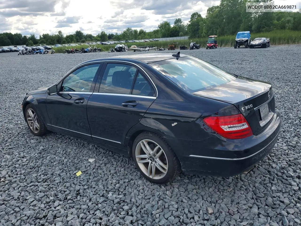 2012 Mercedes-Benz C 300 4Matic VIN: WDDGF8BB2CA669871 Lot: 62302606