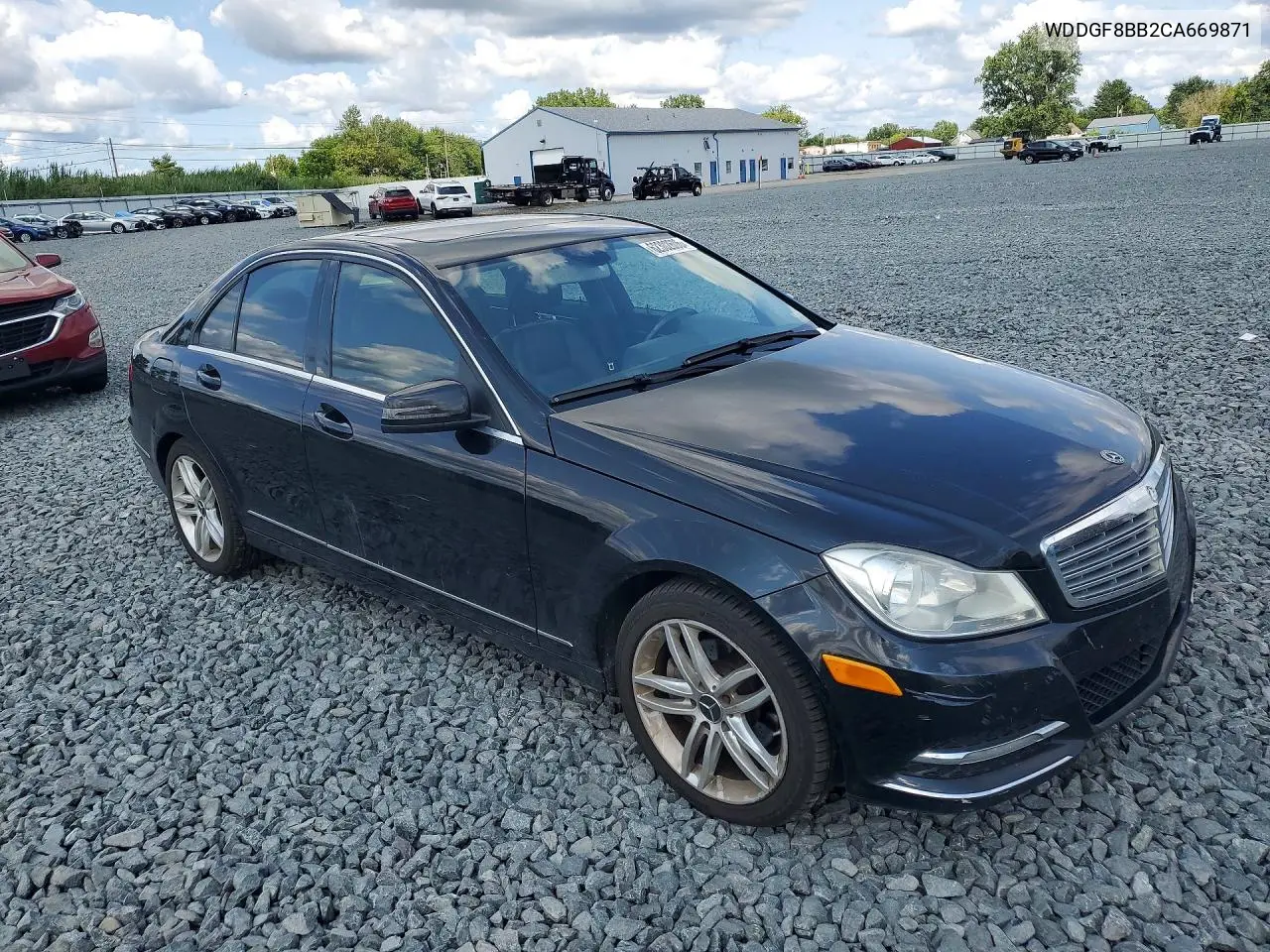 2012 Mercedes-Benz C 300 4Matic VIN: WDDGF8BB2CA669871 Lot: 62302606